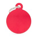 (image for) MYF Tag Basic Circle Red Large