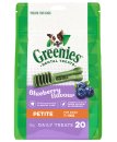 Greenies Canine Snacks Treat-Pak Petite Blueberry 340g