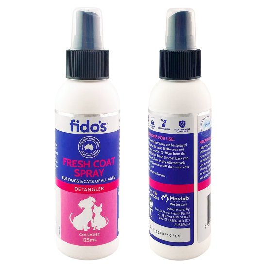 (image for) Fidos Fresh Coat Spray 125ml - Click Image to Close