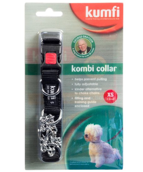 (image for) Kumfi Kombi Martingale Collar Xsmall 26-33cm - Click Image to Close