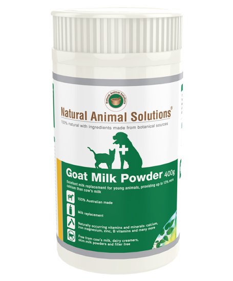 (image for) Natural Animal Solutions Goat Milk Powder 400G - Click Image to Close