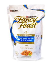 (image for) Fancy Feast Dry 450g Adult Tuna Prawn Mackerel Crab