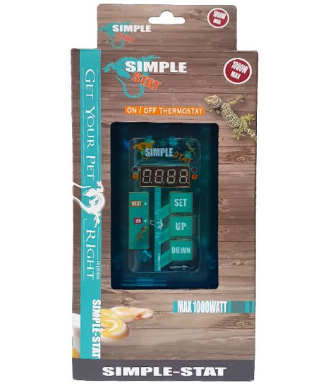(image for) GYPR Thermostat Simple Stat 1000W Blue - Click Image to Close