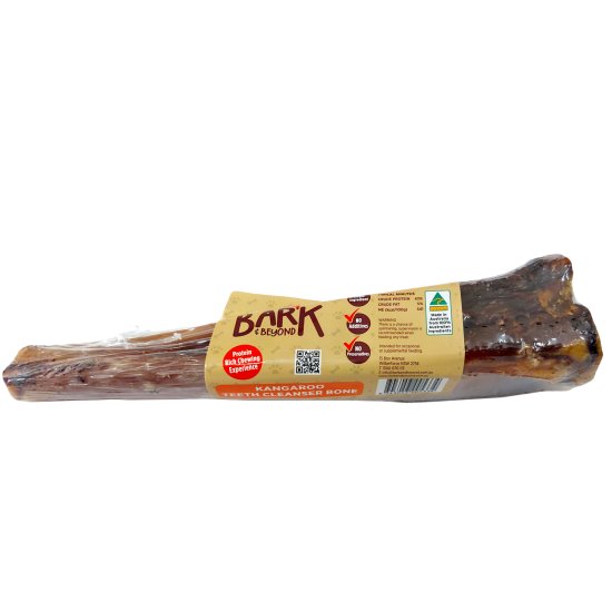 (image for) Bark Dried Roo Teeth Cleanser Bone 24-28cm - Click Image to Close