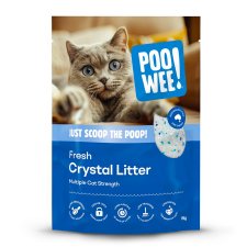 (image for) PooWee Silica Crystals Cat Litter 6kg