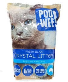 (image for) Poo Wee Silica Crystals Cat Litter 6kg