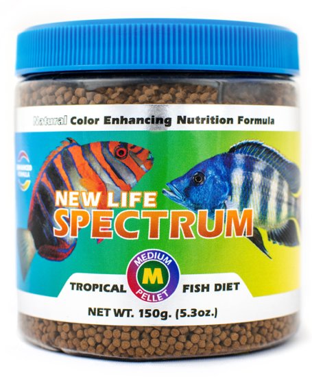(image for) New Life Spectrum Tropical Medium Sinking (2mm-2.5mm) 150g - Click Image to Close