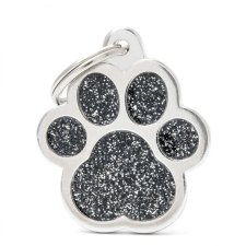 (image for) MYF Tag Shine Paw Black Large