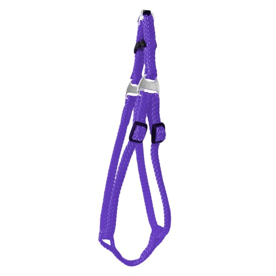 (image for) Beaupets Harness Nylon 8Mm 23-35Cm Purple - Click Image to Close