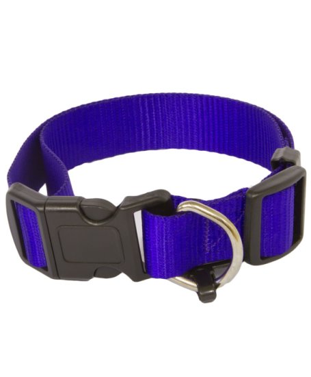 (image for) Beaupets Collar Polyware Adjustable 40-60Cm Purple - Click Image to Close