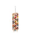 Kazoo Bird Toy Tower Toy With Sisal Beads Large