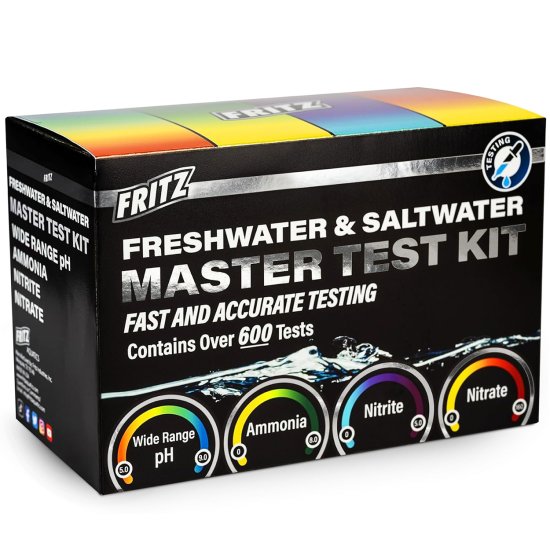 (image for) Fritz Test Kit Master 4in1 for Freshwater and Saltwater - Click Image to Close