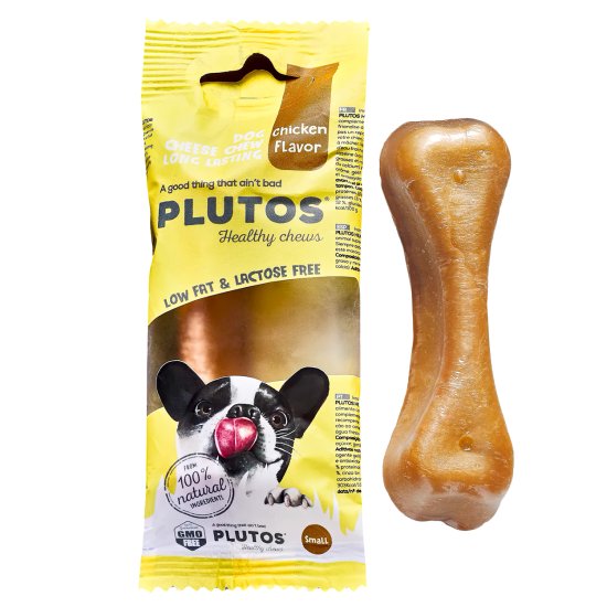 (image for) Plutos Healthy Chews Cheese Chicken Small - Click Image to Close