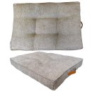 BB Dog Bed 90x62 Oakley Futon Taupe Medium (image for) BB Dog Bed 90x62 Oakley Futon Taupe Medium