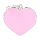 (image for) MYF Tag Basic Handmade Heart Pastel Pink Large