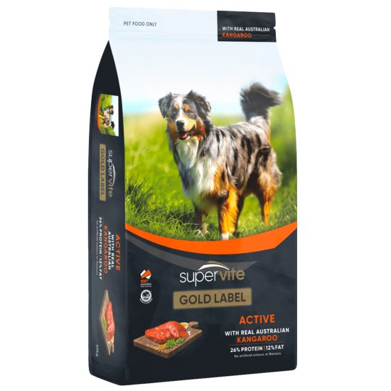 (image for) Supervite Gold Active Kangaroo 3kg - Click Image to Close
