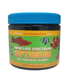 (image for) New Life Spectrum Optimum Flakes Freshwater & Marine Floating 45g