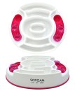 (image for) Scream Slow Feed Interactive Puzzle Bowl 28x28x7cm Pink