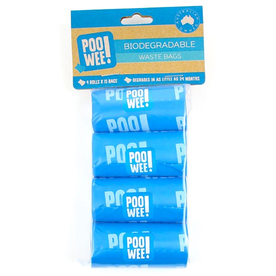 (image for) PooWee Waste Bags Bio 4 Pack - Click Image to Close