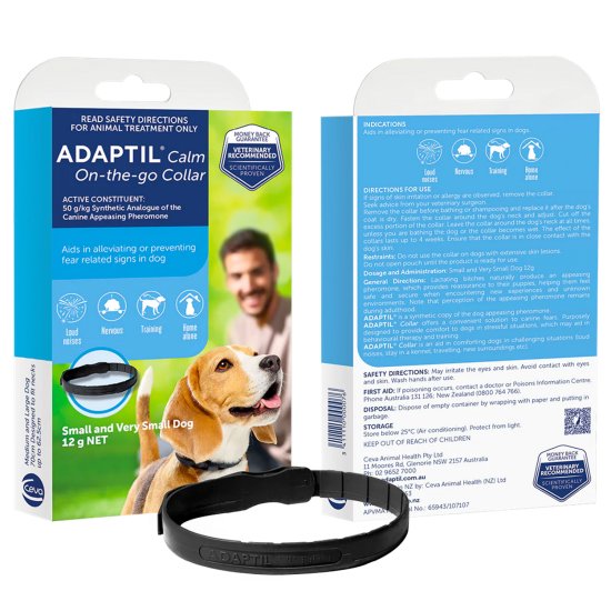 (image for) Ceva Calm Adaptil Collar for Small Dogs 45cm - Click Image to Close