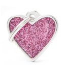 (image for) MYF Tag Shine Heart Pink Small