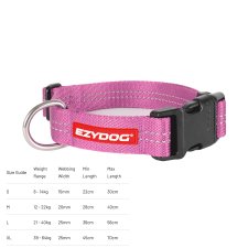 (image for) Ezydog Essential Collar Adjustable L Pink