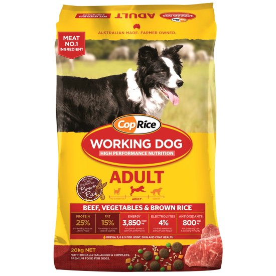 (image for) Coprice Working Dog Beef 20kg - Click Image to Close