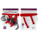 (image for) Allpet Cat Harness Lead Set Red