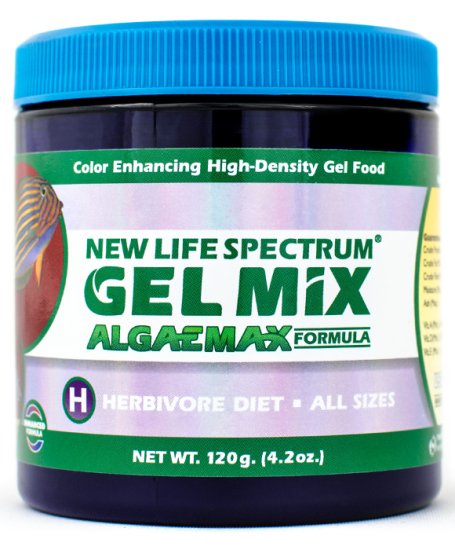 (image for) New Life Spectrum GelMix AlgaeMax Powder Ready-To-Mix Gel 120g - Click Image to Close