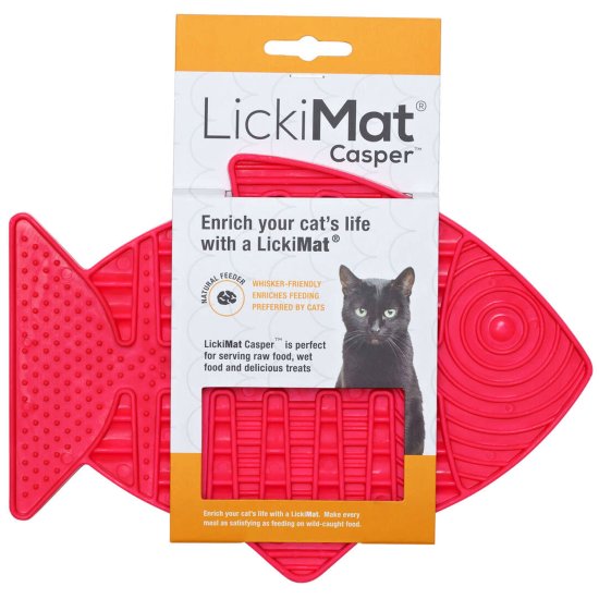 (image for) LickiMat Cat Casper Pink - Click Image to Close
