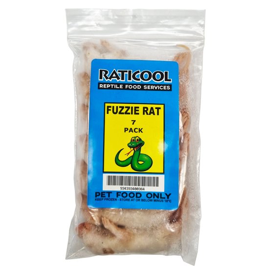 (image for) Raticool Frozen Rats Fuzzies 7 Pack - Click Image to Close