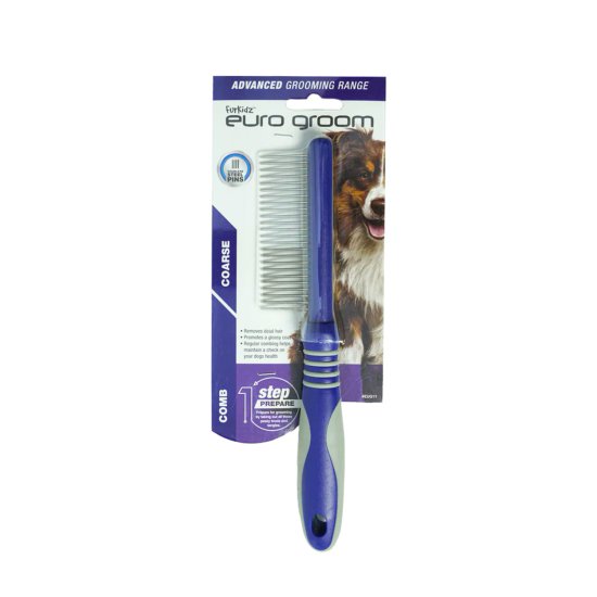 (image for) Euro Groom Shedding Comb Large - Click Image to Close