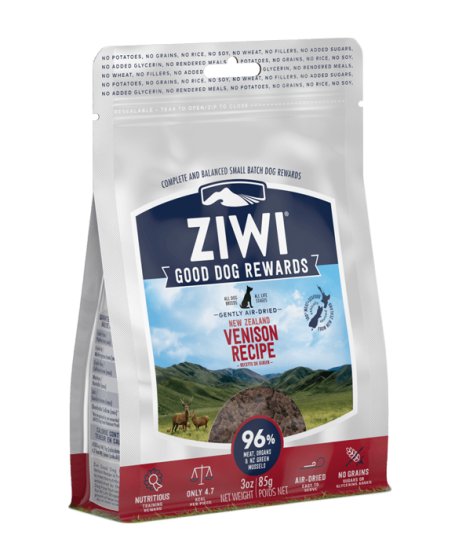 (image for) Ziwi Peak Treats Good Dog Reward 85g Venison - Click Image to Close