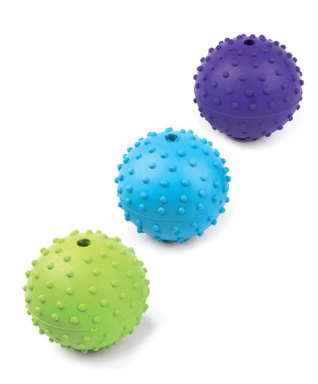 (image for) Kazoo Rubber Studded Ball Med - Click Image to Close