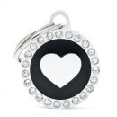 (image for) MYF Tag Glam Heart Black
