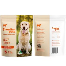 (image for) Frontier Pets Treat Beef Tripe 140g