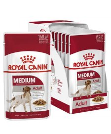 (image for) Royal Canin Dog Wet 10x140g Medium Adult