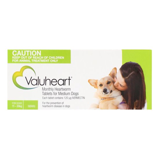(image for) Value Plus Valuheart Medium Dog 11-20kg 6Pack - Click Image to Close