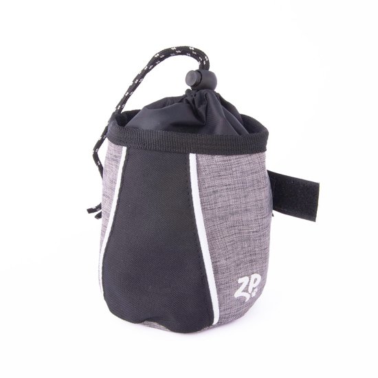 (image for) ZippyPaws Treat Bag 12.5x10cm Graphite - Click Image to Close