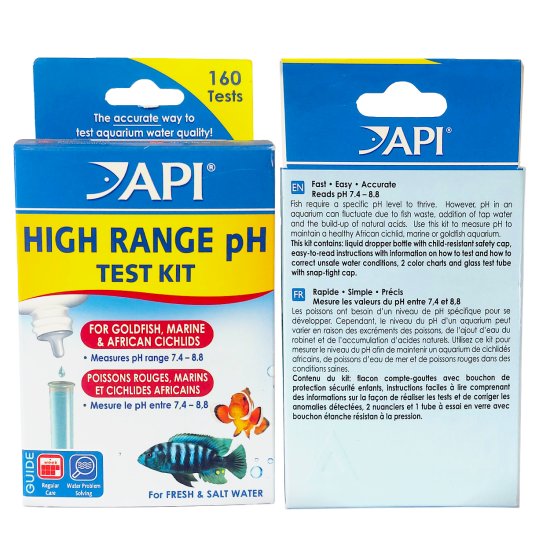 API®  HIGH RANGE pH TEST KIT