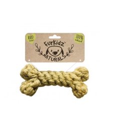 (image for) FurKidz Natures Choice Jute Bone 17cm