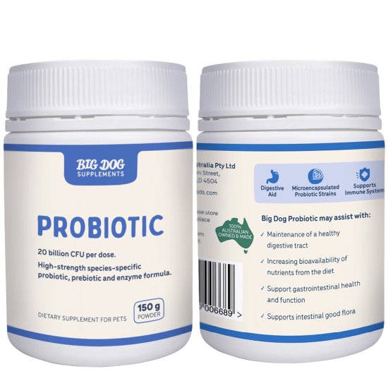 (image for) Big Dog Probiotic 150g - Click Image to Close