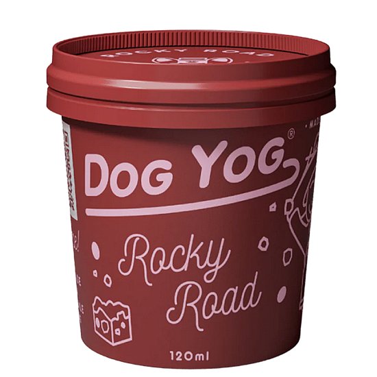 (image for) DogYog IceCream for Dogs 120ml Rocky Road - Click Image to Close