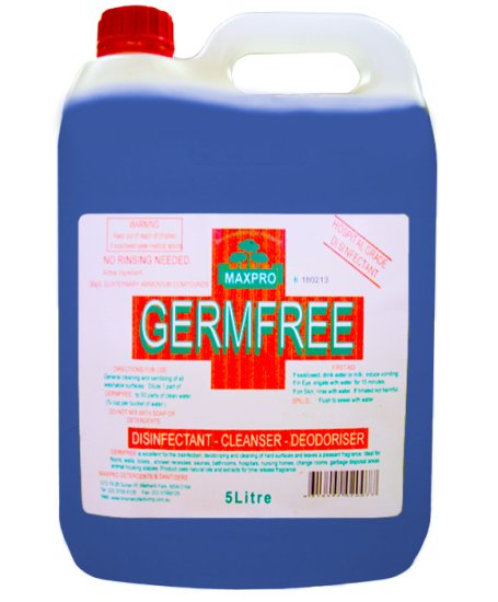(image for) Maxpro Germ Free Discinfectant Bubble Gum 5L - Click Image to Close