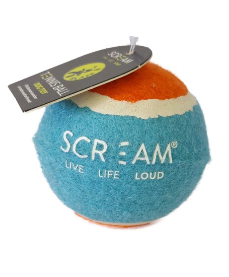 (image for) Scream Tennis Ball Medium 6.5cm - Click Image to Close