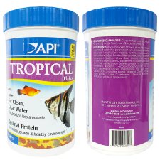 (image for) API Tropical Flake Food 162g
