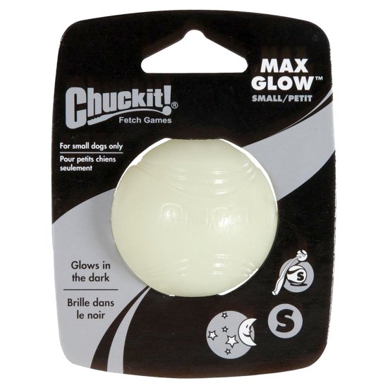 (image for) Chuckit Max Glo Ball Small 5cm - Click Image to Close