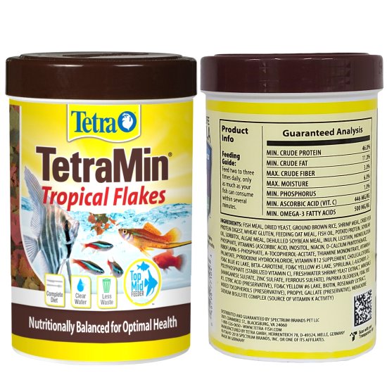 (image for) Tetra Tetramin Tropical Flakes 100g - Click Image to Close