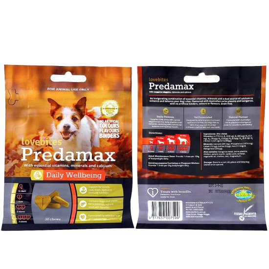 (image for) LoveBites Predamax Daily Wellbeing 30s Chews - Click Image to Close