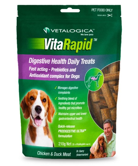 (image for) Vetalogica VitaRapid for Dogs Digestive Care 210g - Click Image to Close